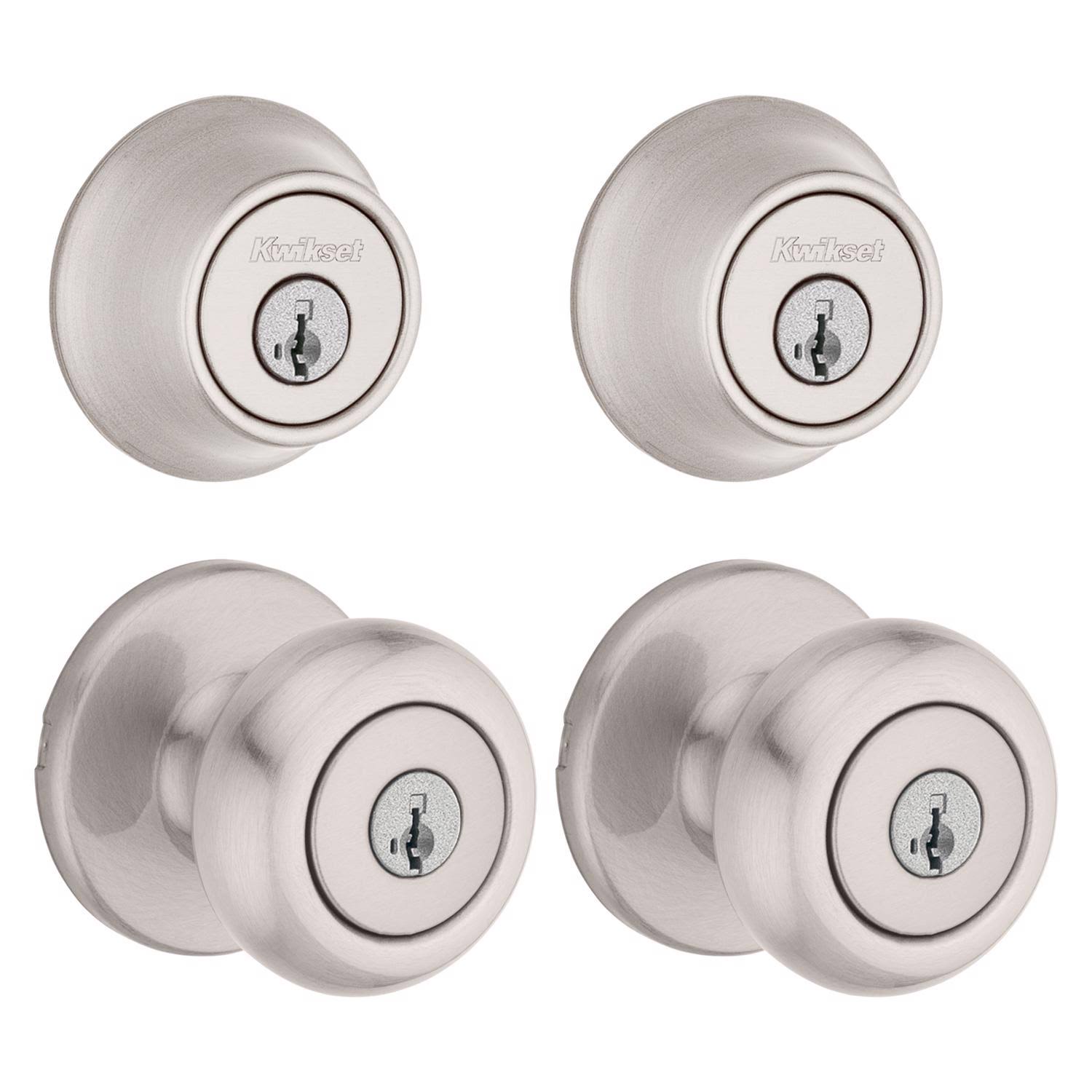 Kwikset Cove Deadbolt and Door Knob Combo