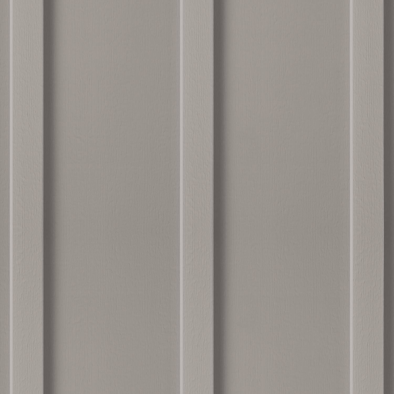 CertainTeed Board and Batten Vertical Vinyl Siding- Single 8 inch- Granite Gray- 12 Foot 6 inch (L) Single Box by BuyMBS.com 3413734