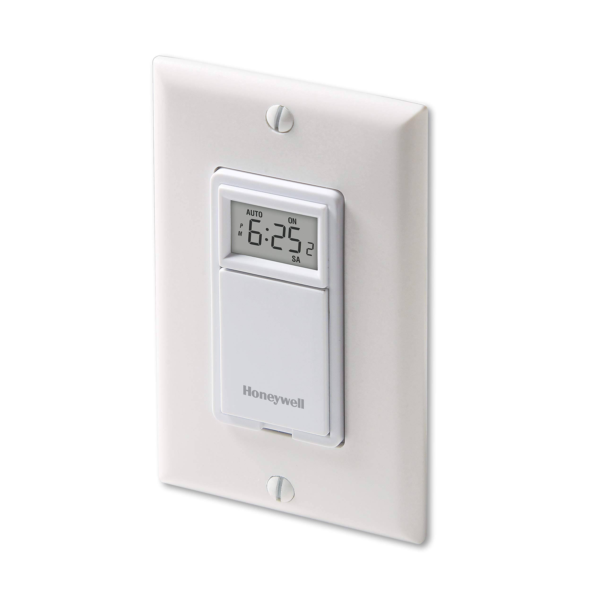Honeywell- RPLS730B1000/U- 7-Day Programmable Light Switch Timer