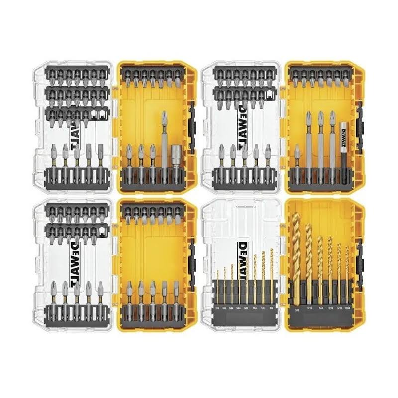 DeWalt 110-Piece Shank Screwdriver Bit Set