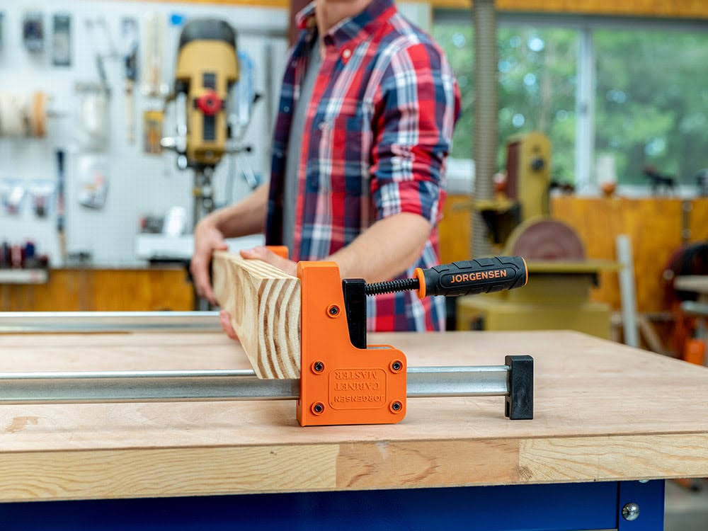 Jorgensen 8048 Cabinet Master 48 In. 90 Degree Parallel Steel Bar Clamp