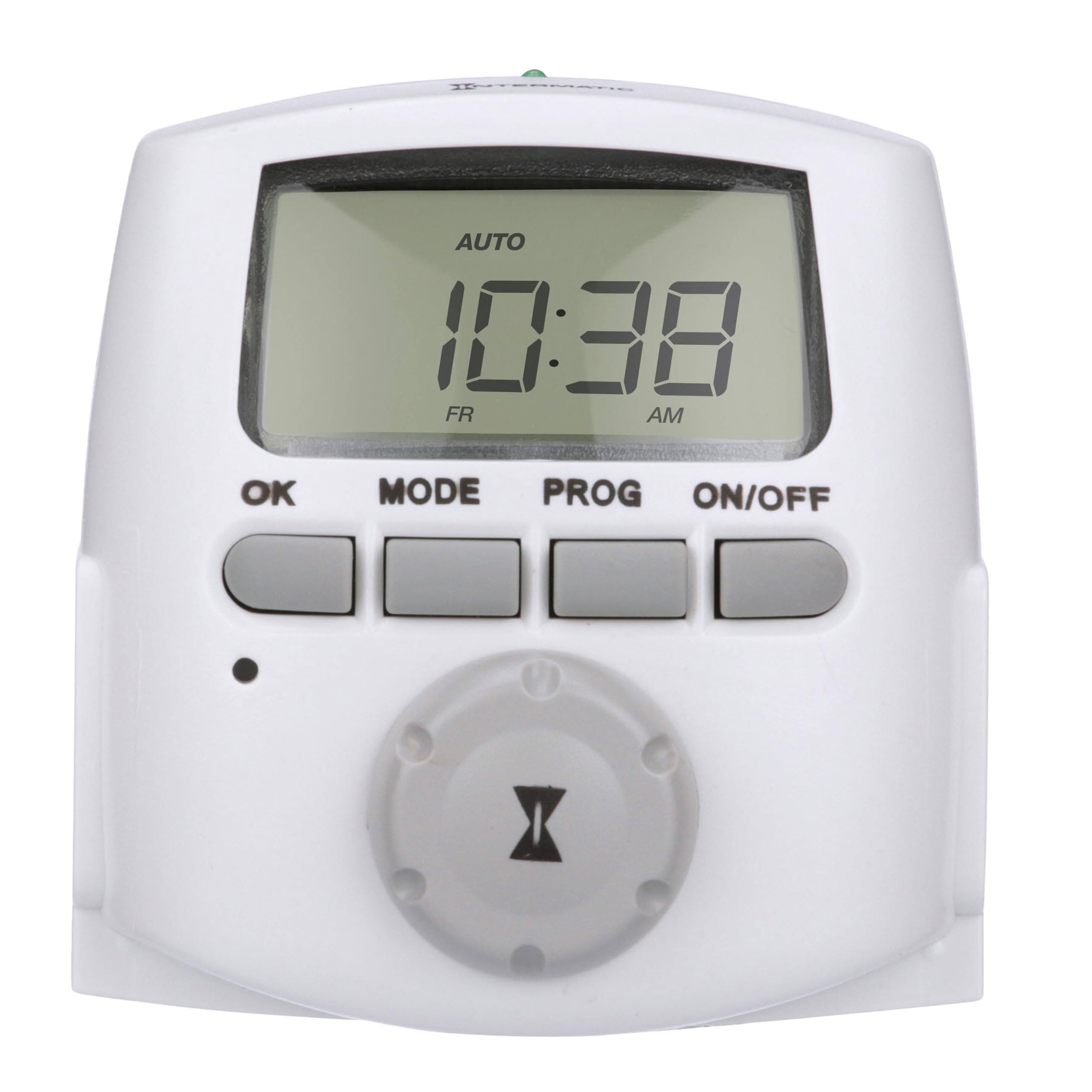 Intermatic Dt620 Heavy Duty Indoor Digital Plug-In Timer, White
