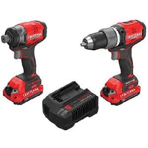 Craftsman V20 Cordless Brushless 2 Tool Combo Kit