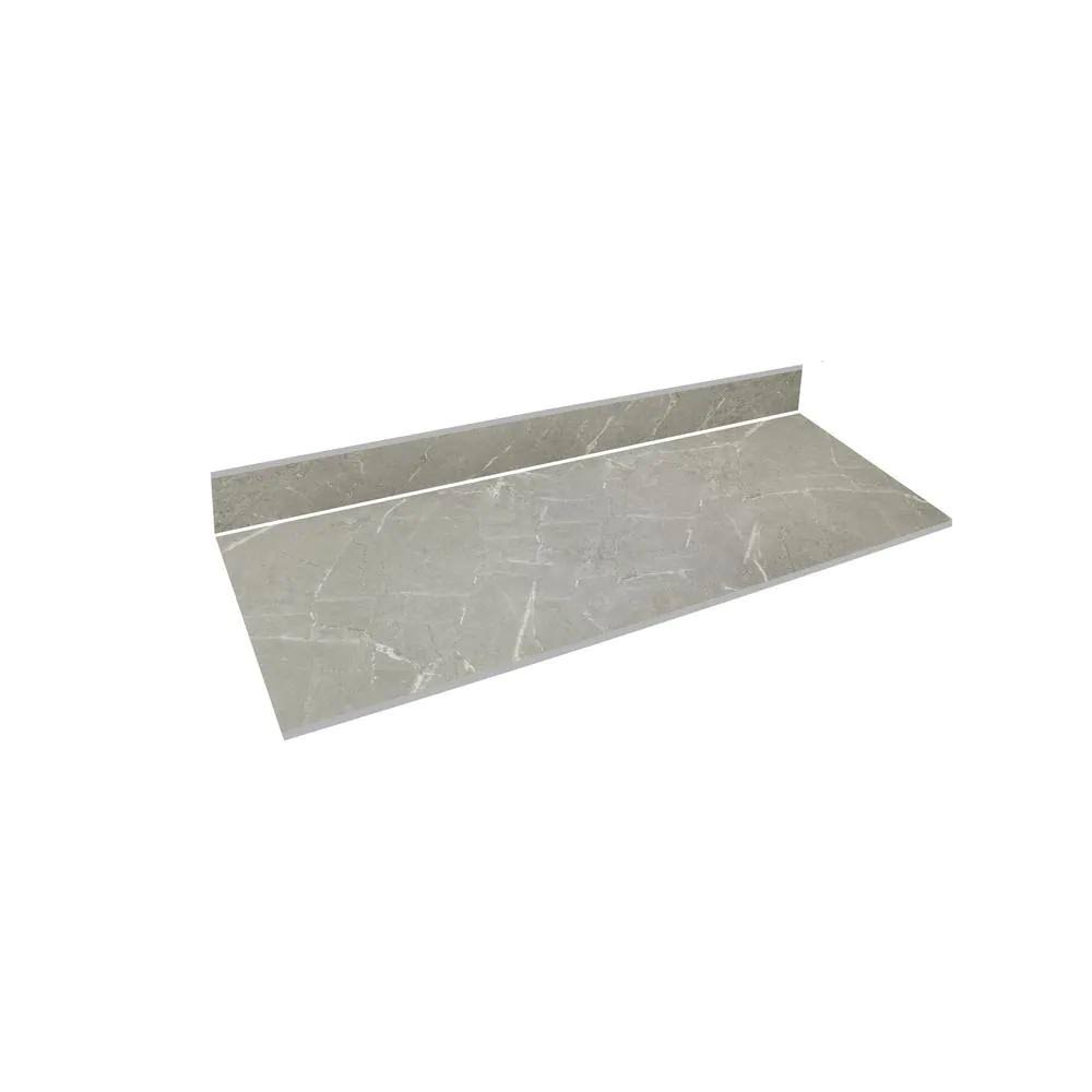 4 ft. L x 25 in. D Engineered Composite Countertop in Soapstone Mist W