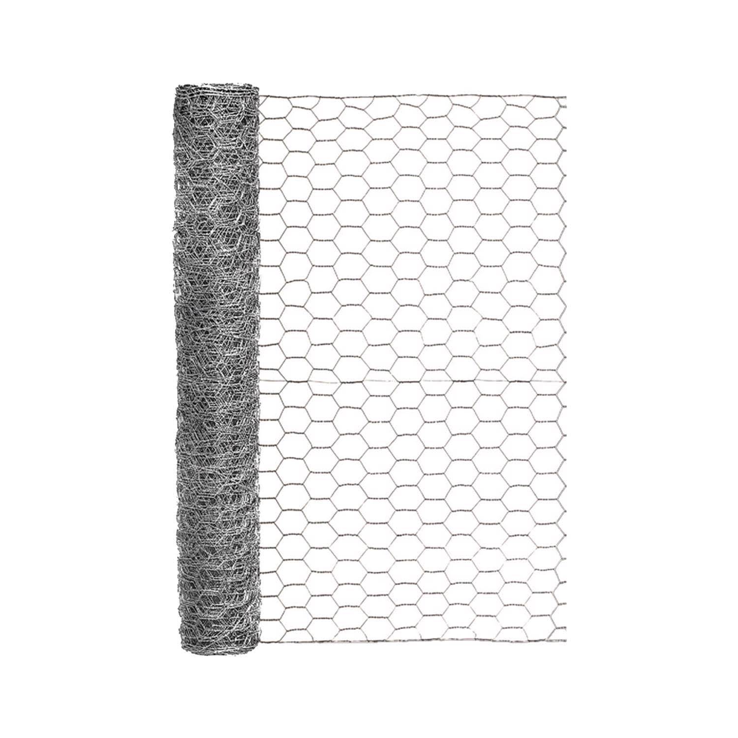 Origin Point 162425 20-Gauge Handyroll Galvanized Hex Netting, 25-Foot x 24-Inch With 1-Inch Openings