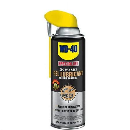 New WD-40 300103 Specialist Spray & Stay Gel Lubricant, 10 Oz,Each, Size: One Size