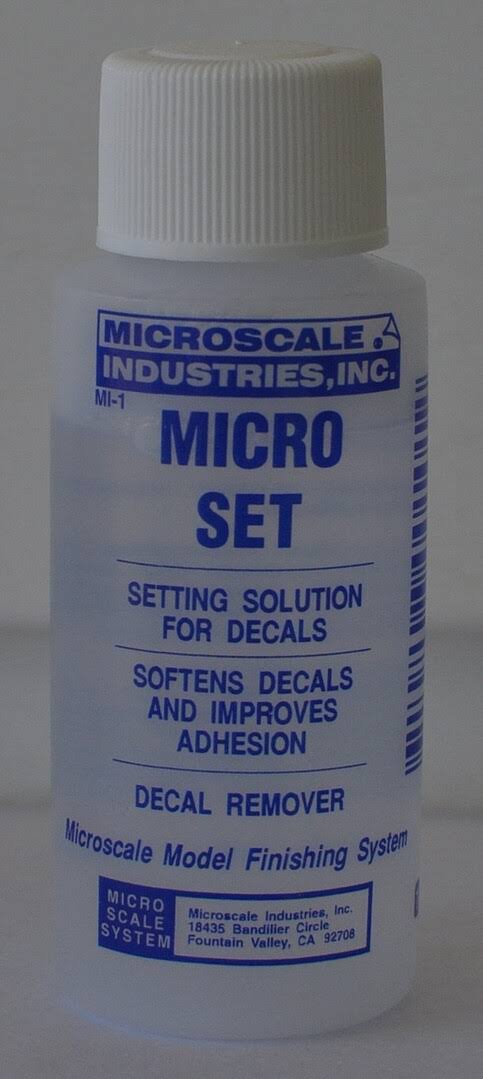 Microscale Micro Set Decal Setting Solution 1oz