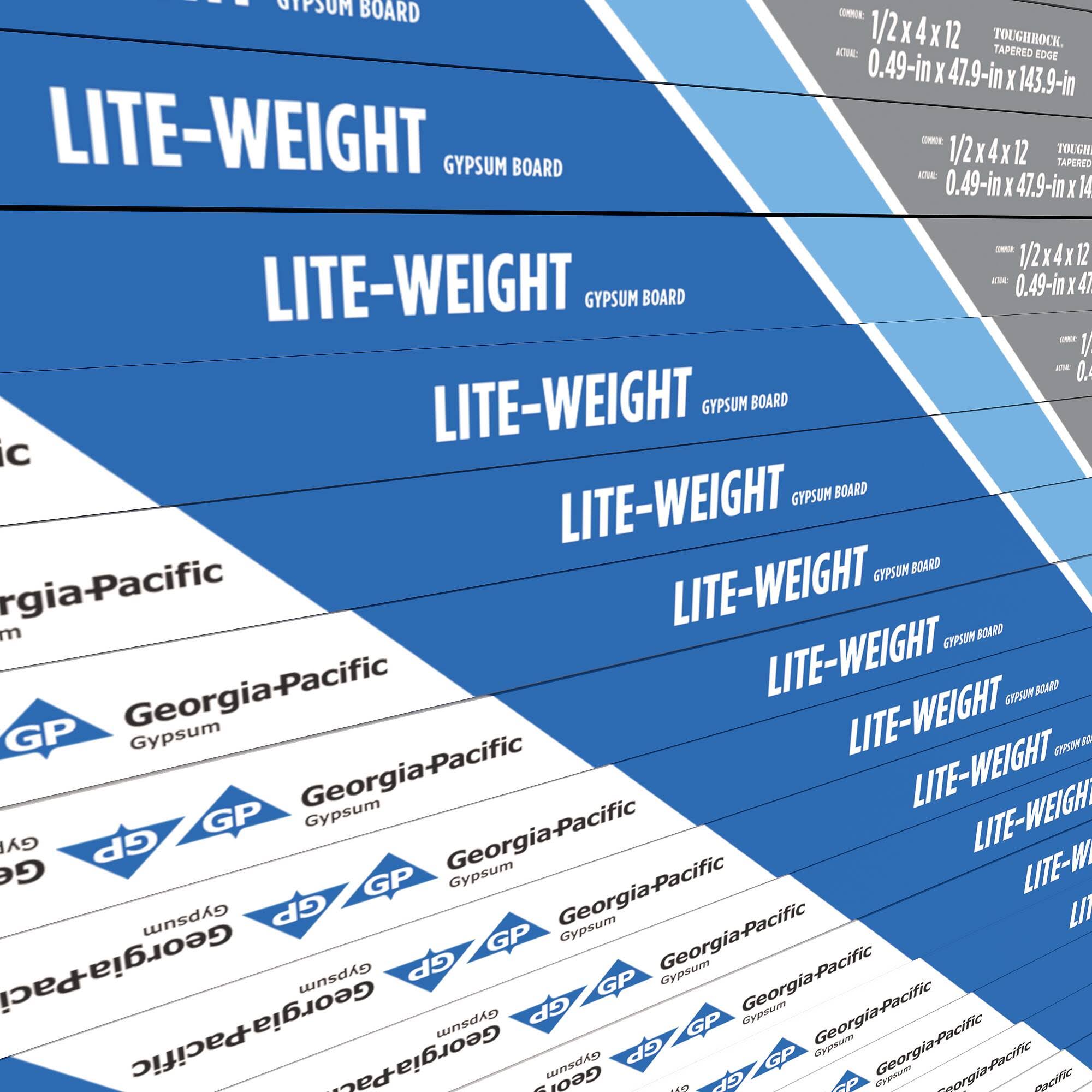 ToughRock 1/2-in x 4-ft x 8-ft Drywall Panel | 12237