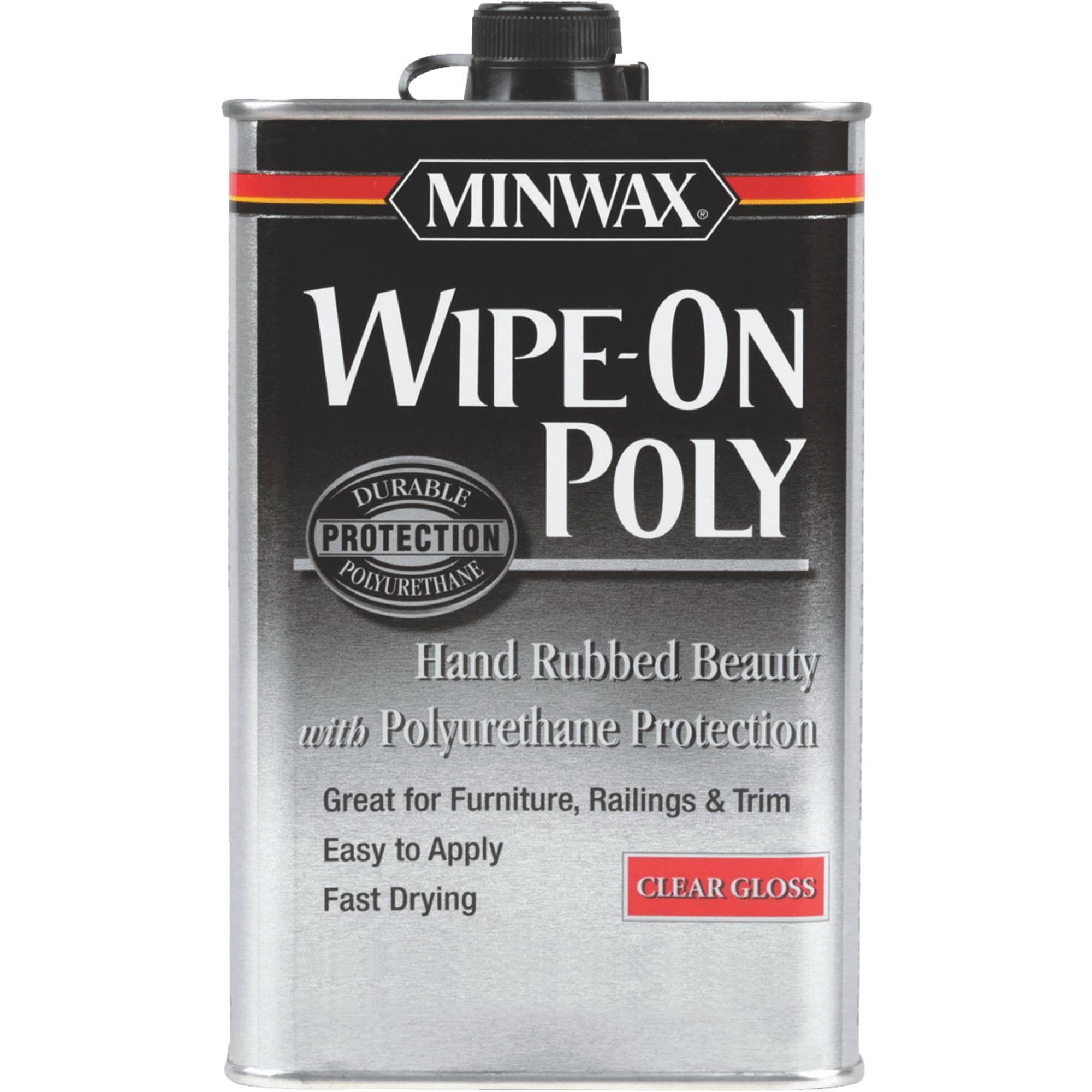 Minwax Wipe-On Interior Polyurethane Pint