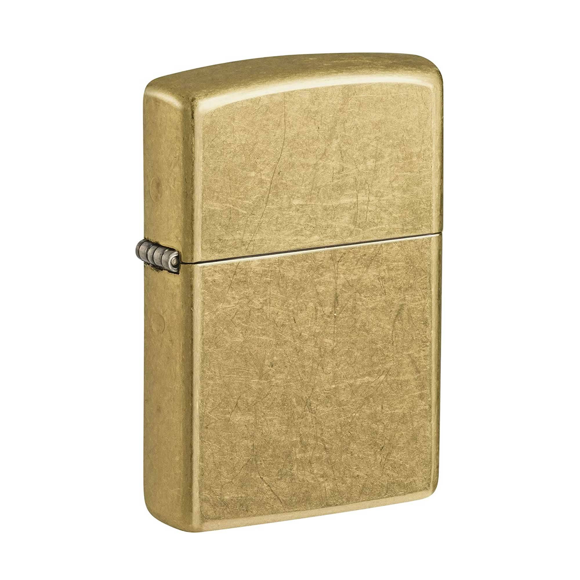 Zippo 48267 Street Brass Classic Pocket Lighter