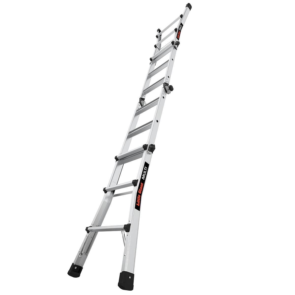 Little Giant Multi Aluminum 14.3-Ft Reach Type 1A- 300 lbs. Capacity Telescoping Multi-Position Ladder 16513-002