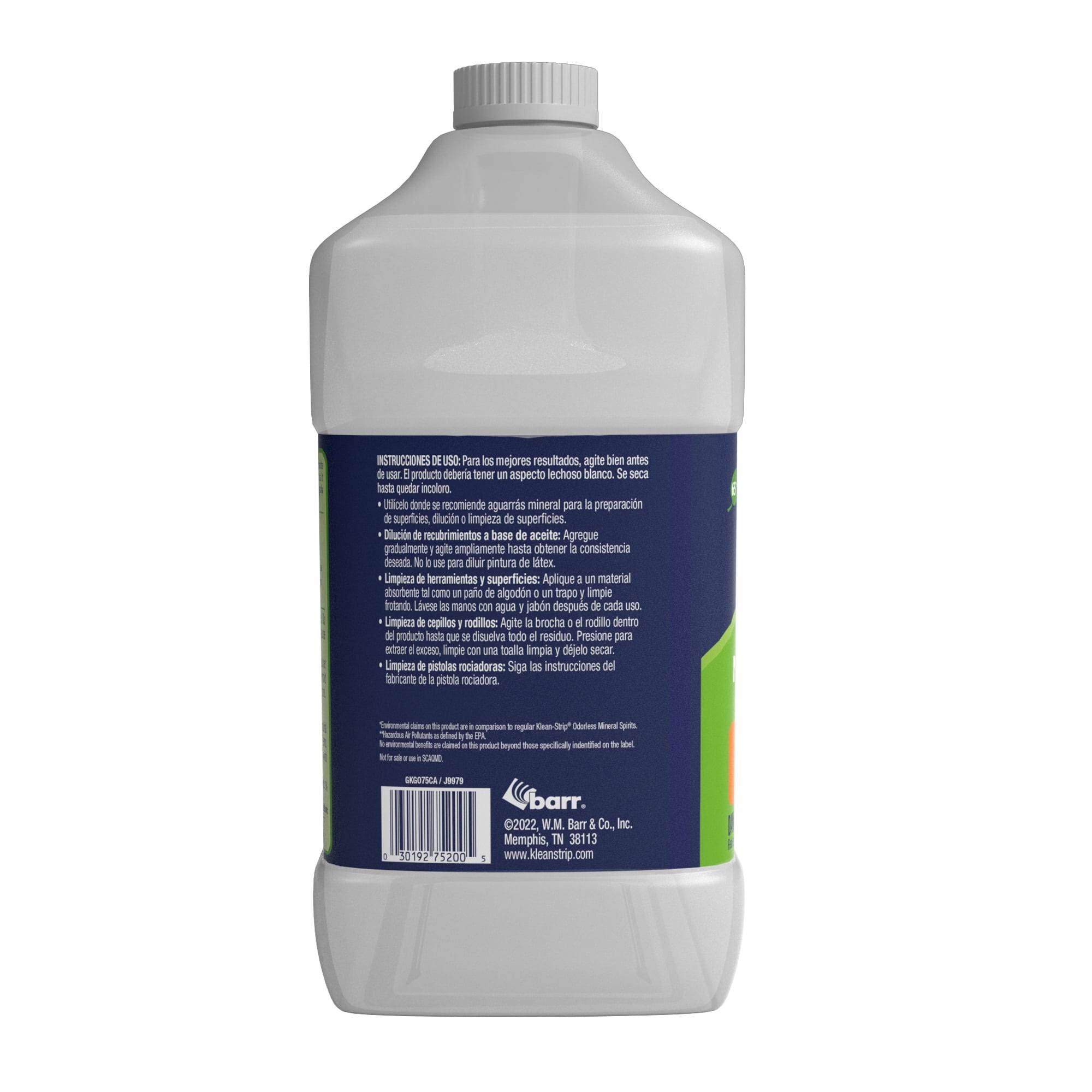 Klean Strip Green Odorless Mineral Spirits- 1 g jug