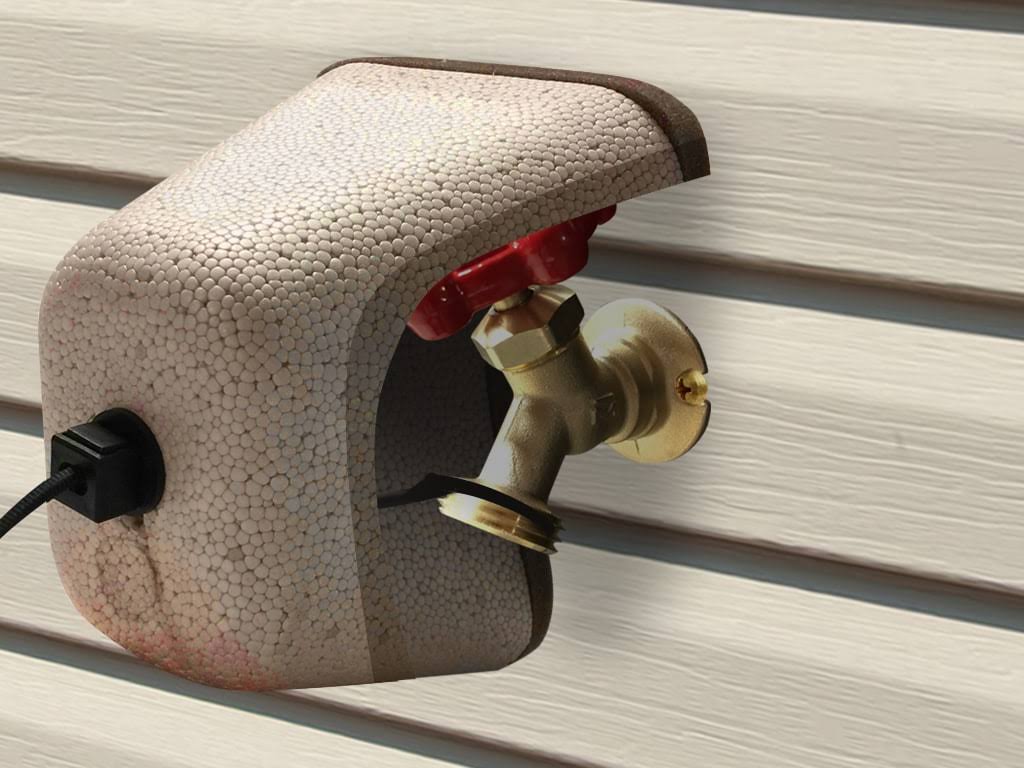 Polar Cap Styrofoam Faucet Cover | PC1