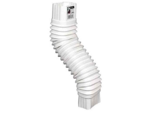 Amerimax 37084 White Flex-Elbow