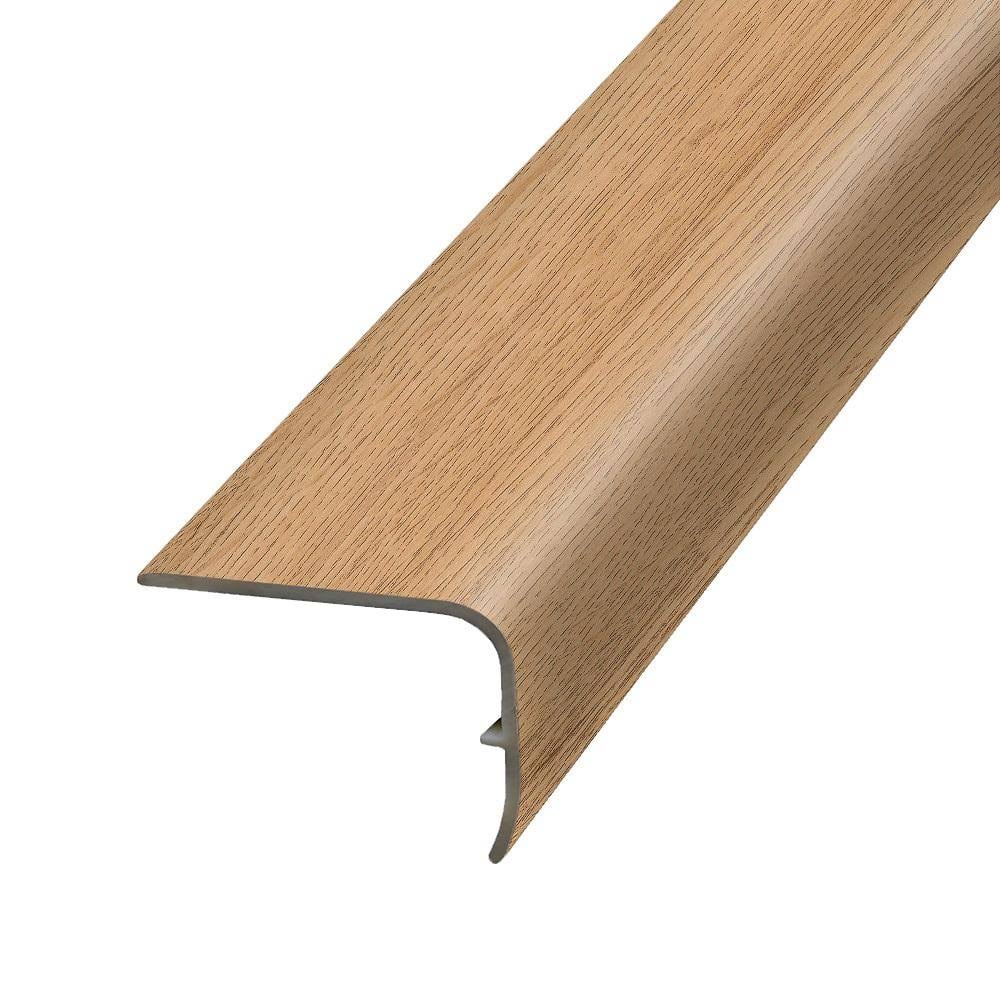 Performance Accessories Golden 1.32 in. Thick x 1.88 in. Wide x 78.7 in. Length Vinyl Stair Nose Molding, Medium