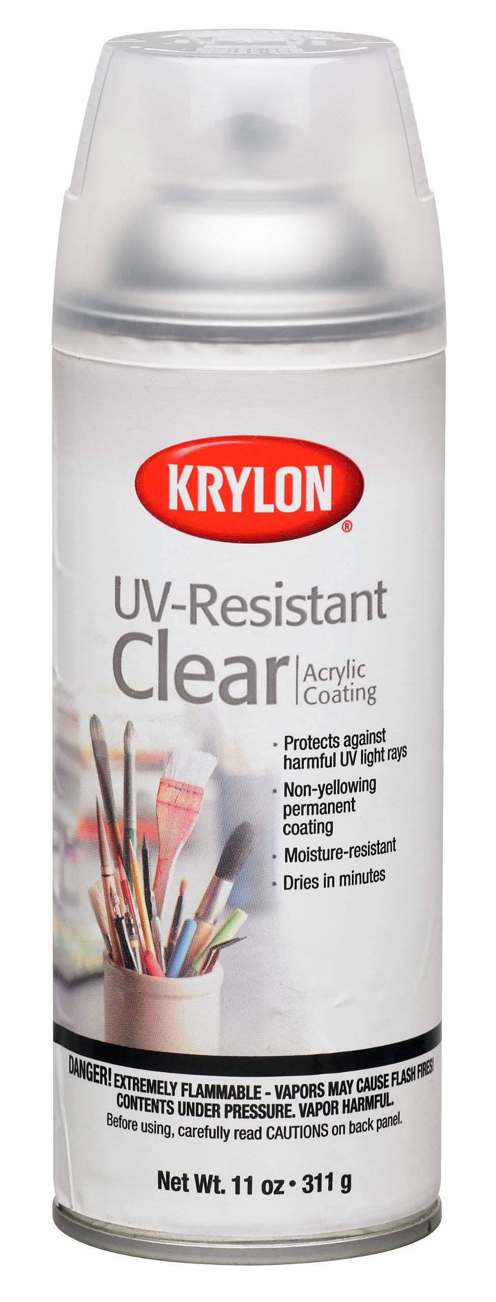 Krylon K01305 Gallery Series Artist and Clear Coatings Aerosol 11-ounce UV-Resistant Clear Gloss
