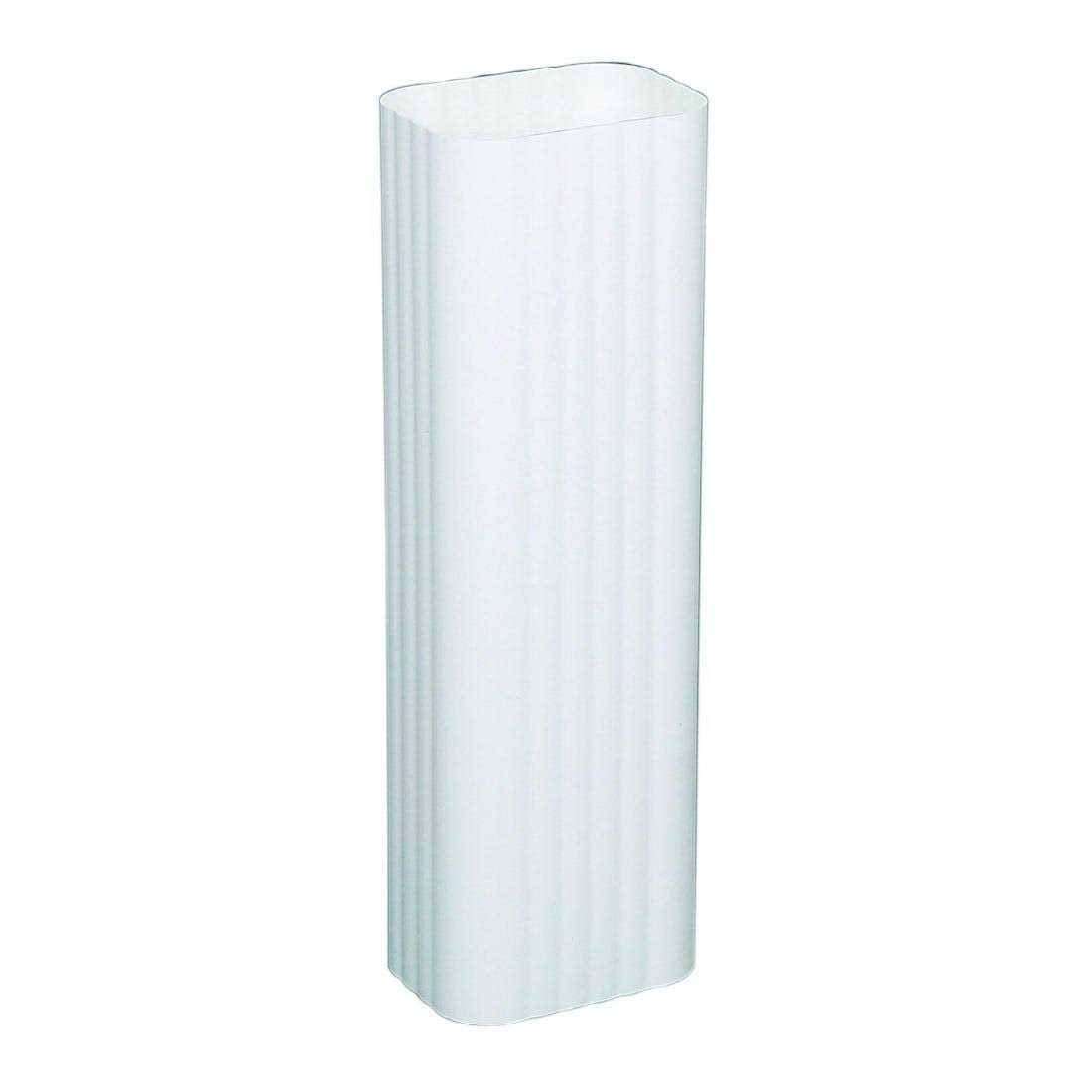 Amerimax Aluminum Downspout, White