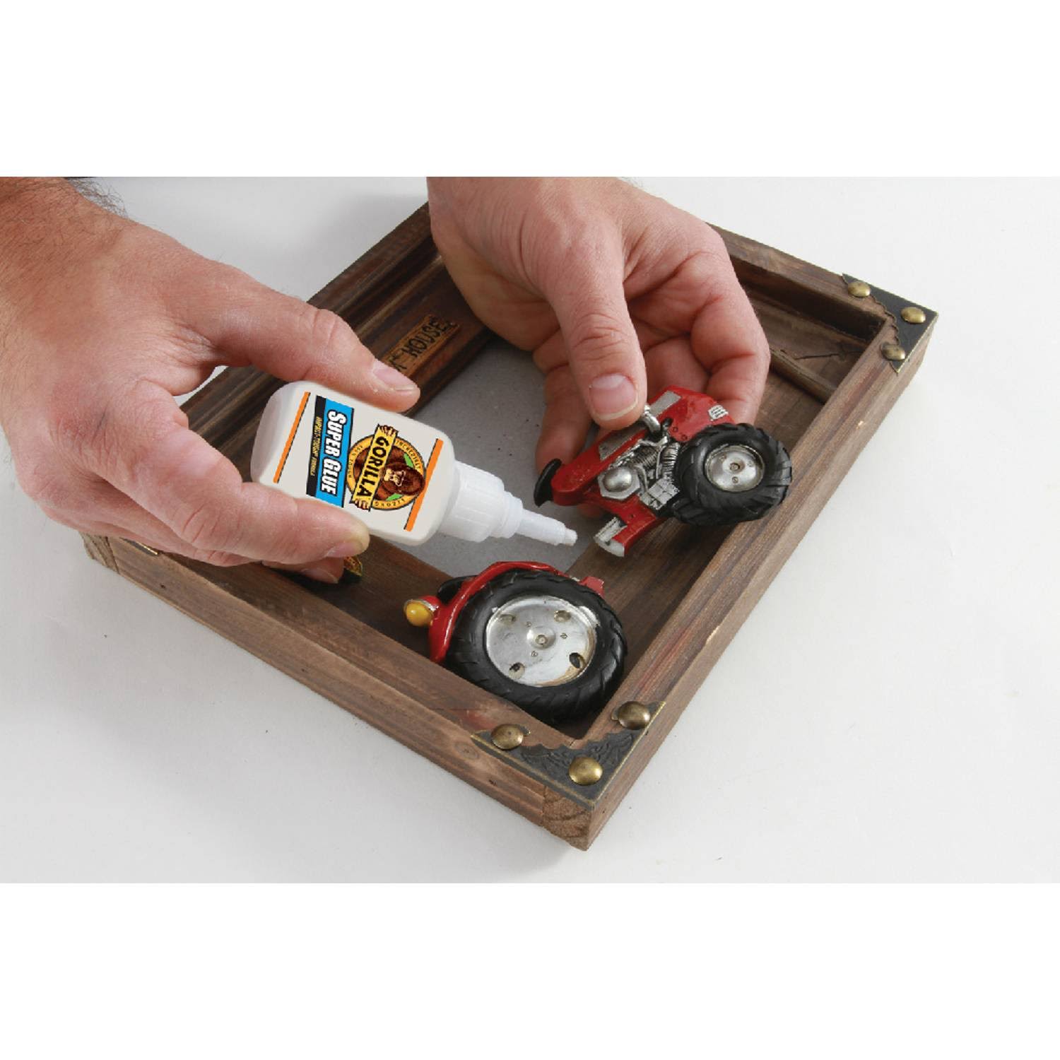 Gorilla 7805009 Super Glue, Liquid, Irritating, Straw/White Water, 15 G Bottle