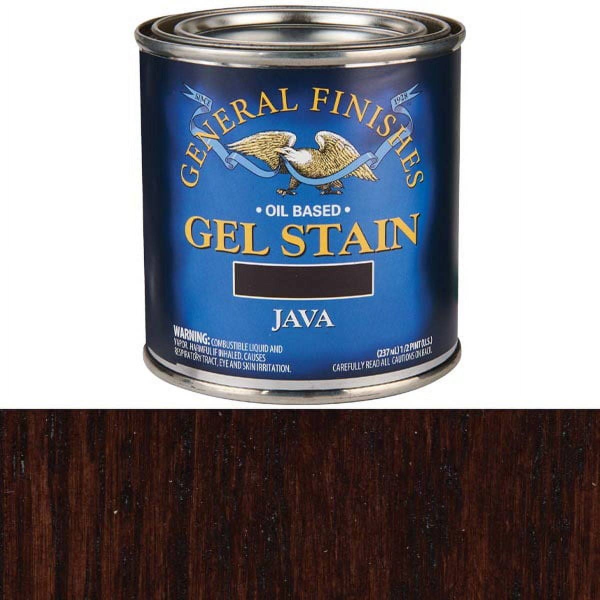 General Finishes Gel Stain Java / 1/2 Pint