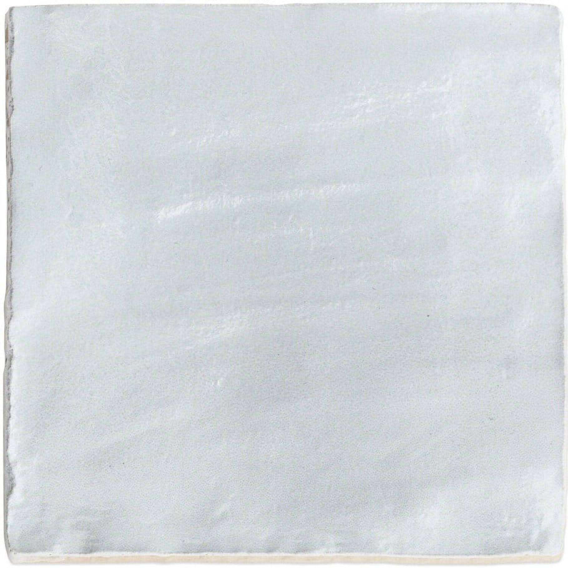 Bond Tile Southampton Sky 4x4 Ceramic Wall Tile Sample, Blue