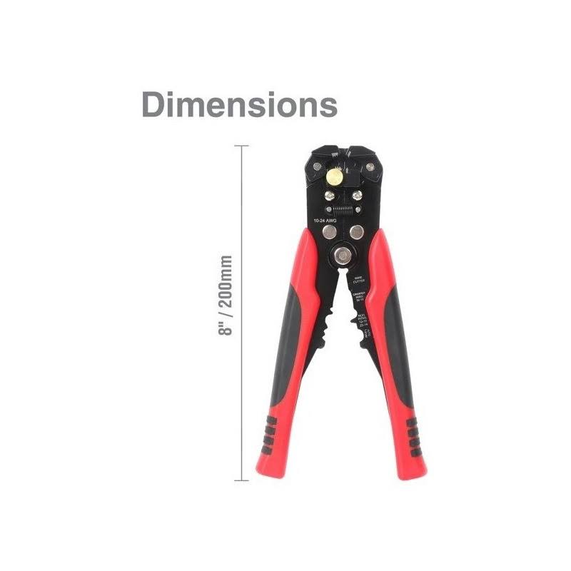Hyper Tough Self-Adjusting Wire Stripper and Crimper