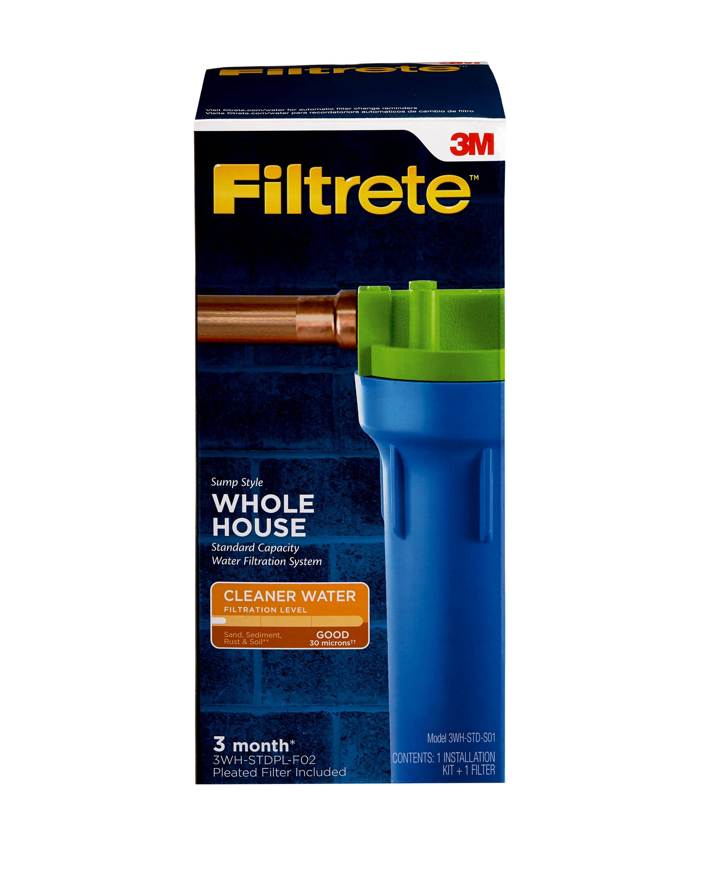 Filtrete Standard Capacity Whole House System 3wh-std-s01