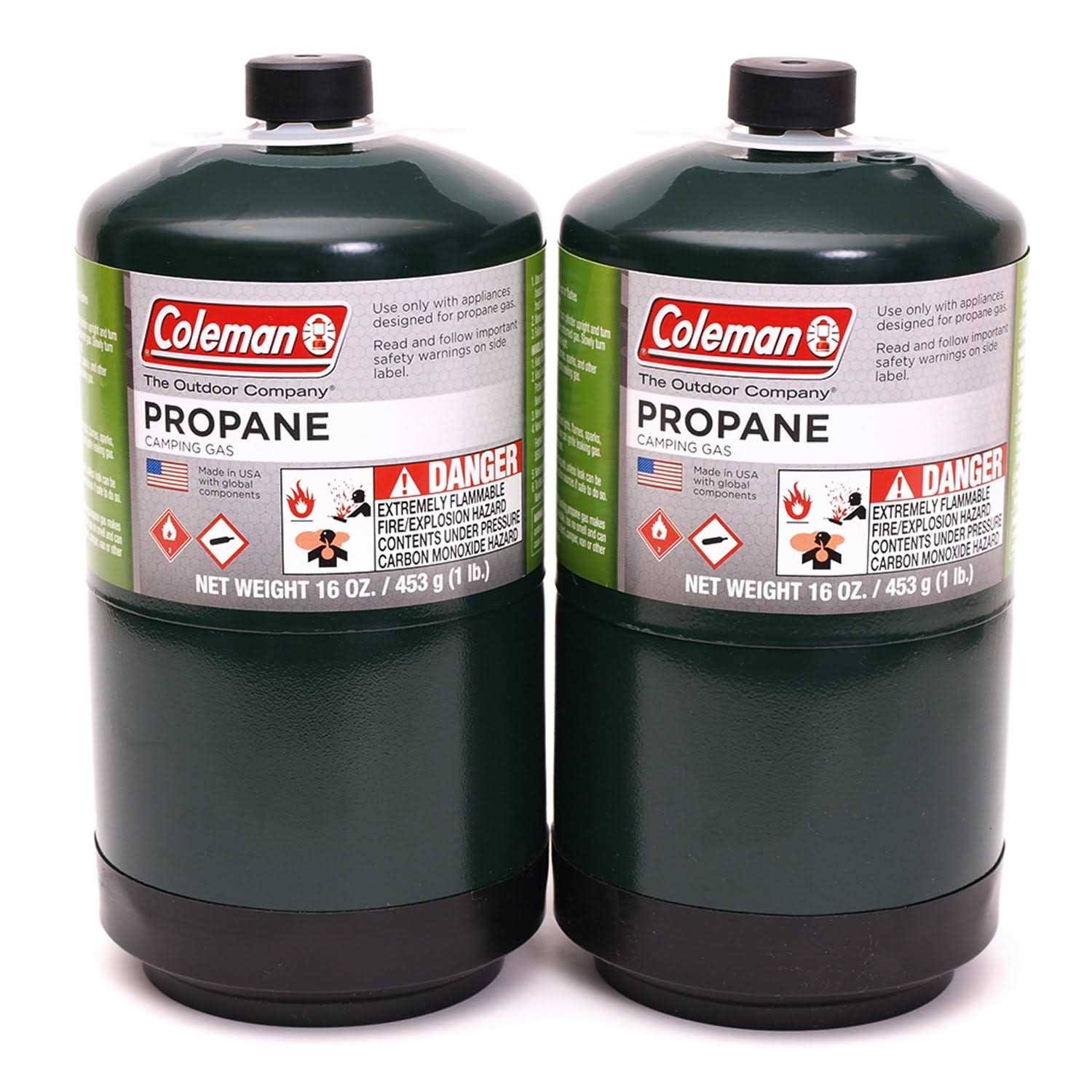 Coleman Propane Fuel, Bonus 2 Pack- 2 pack, 16.4 oz