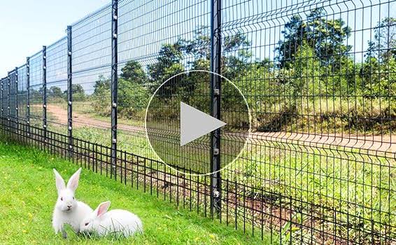 Getlay 10 Pack Animal Barrier Fences, 1.5