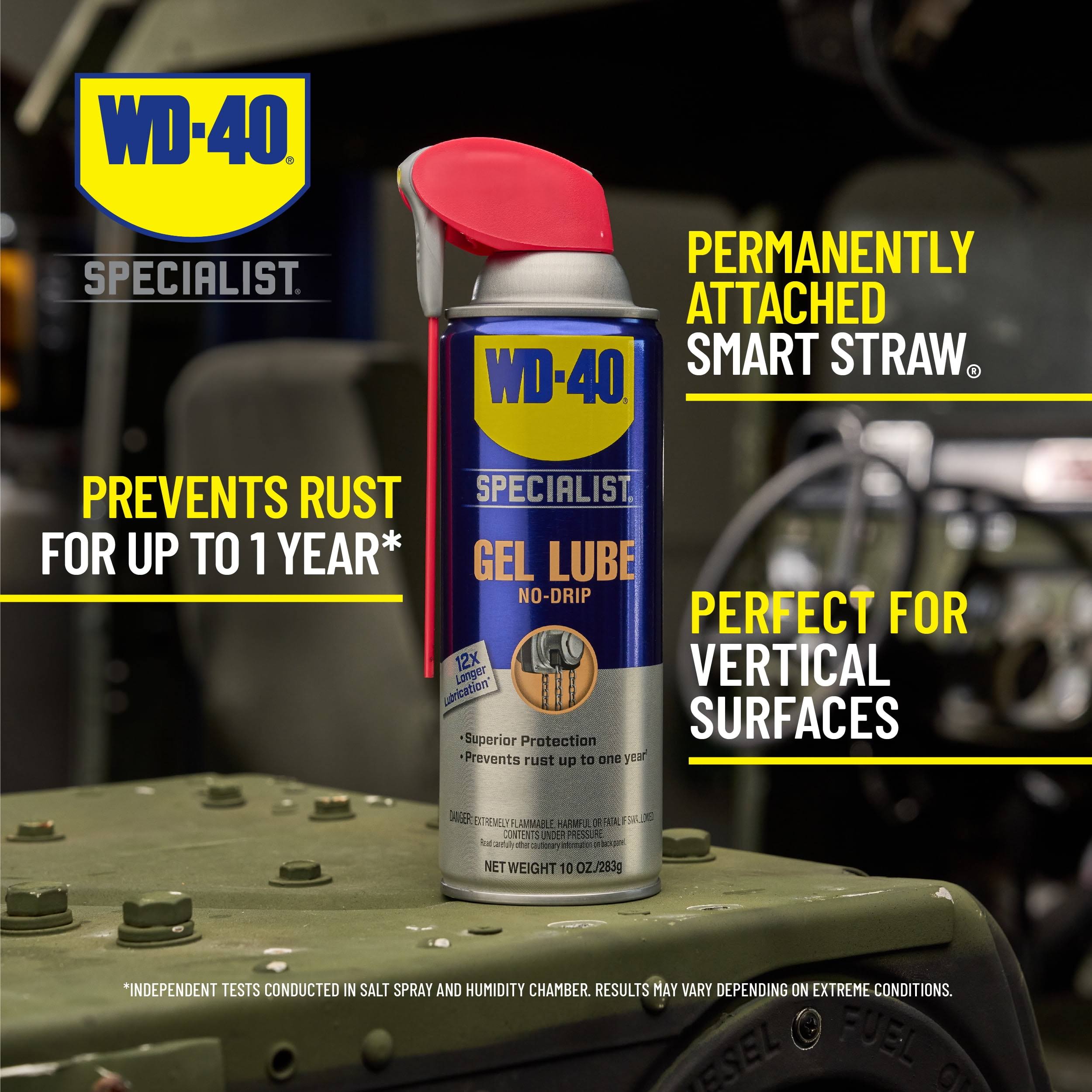WD-40 Specialist 10 oz. Spray & Stay Gel Lubricant