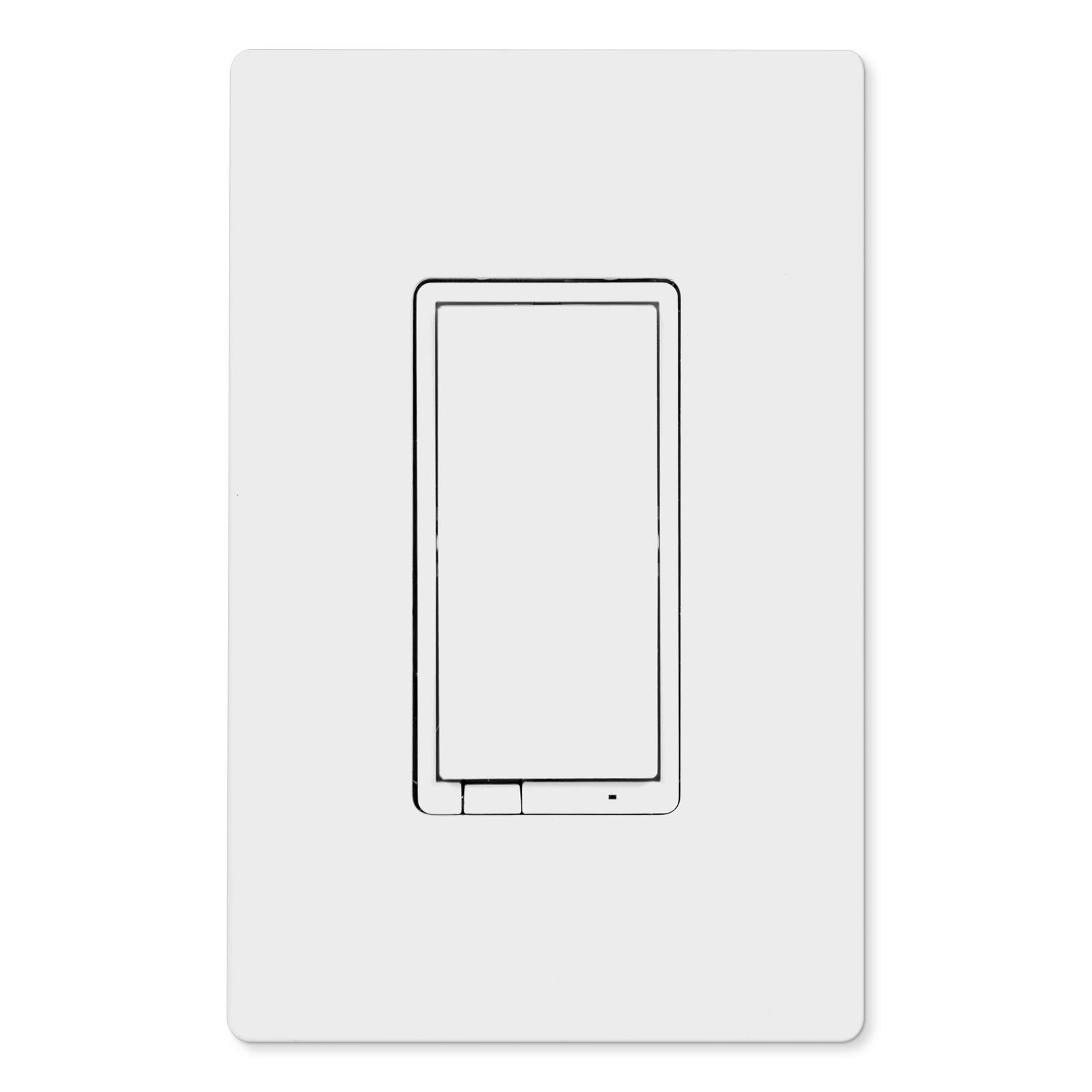Enbrighten Z-Wave Plus In-Wall Smart Paddle Switch 700 Series white/almond