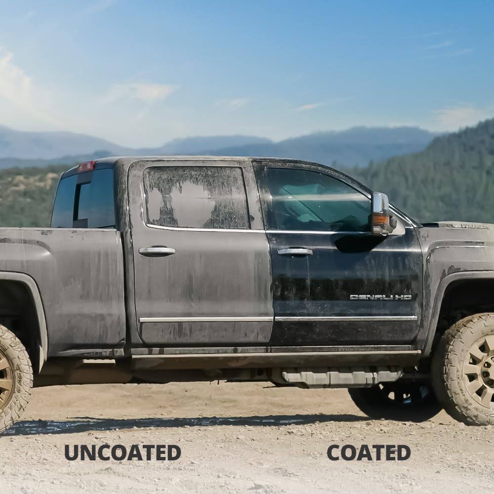 Cerakote Rapid Ceramic Paint Sealant Kit (8oz bottle) Maximum Gloss & Shine Extremely Hydrophobic Unmatched Slickness- Repels Road Grime Long