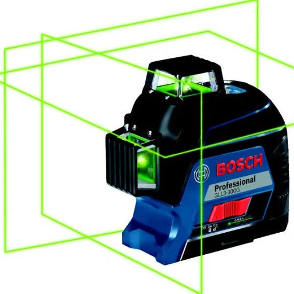 Bosch Gll3-300g 200 ft. Green 360 Degree Self Leveling Laser Level