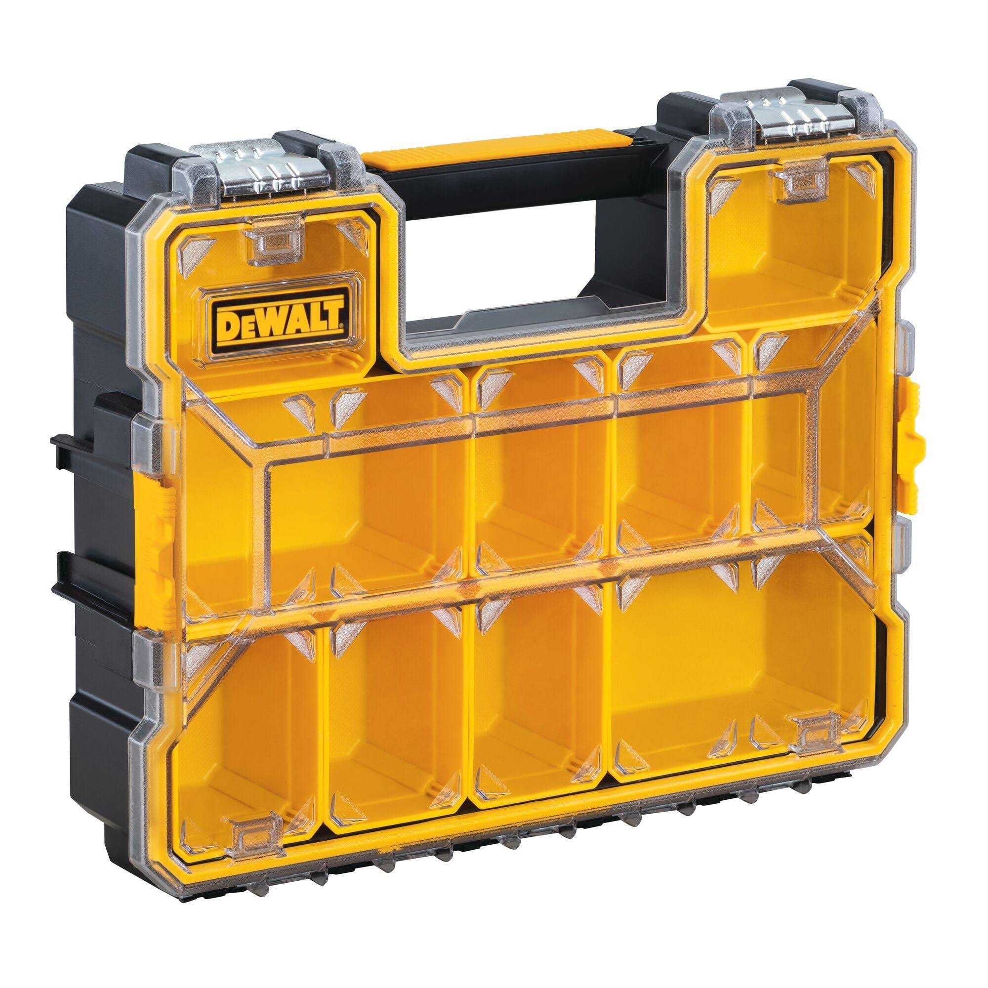 DeWalt 10 Compartment Deep Pro Organizer, Black