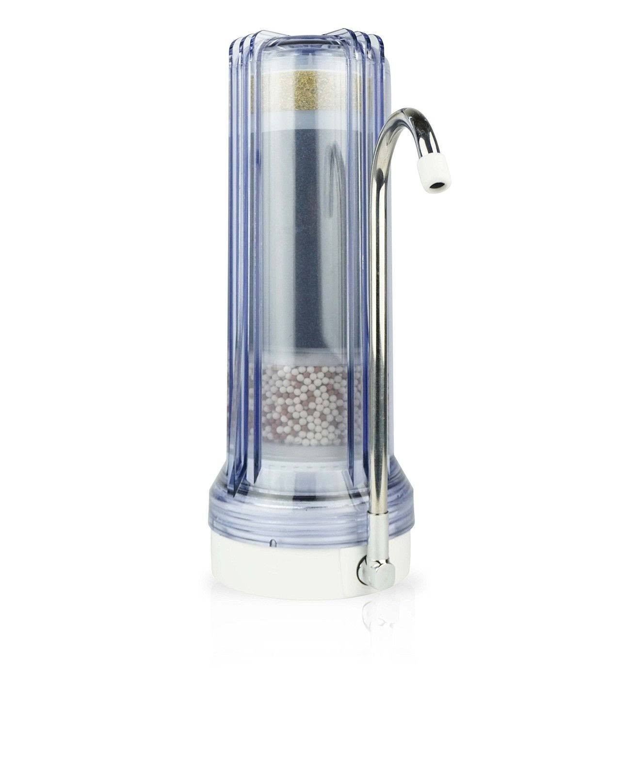 Apex Countertop Drinking Water Filter- Alkaline (Clear)