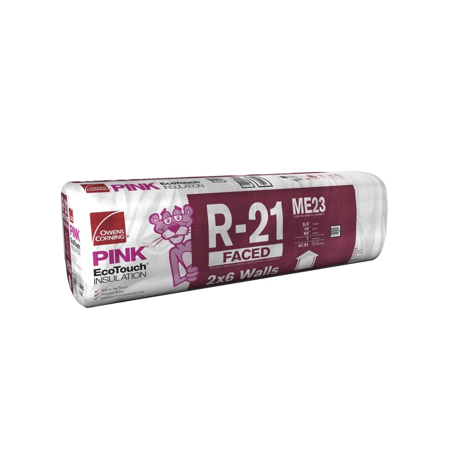 Owens Corning 15 in. W x 93 in. L 21 Kraft Insulation Batt 67.81