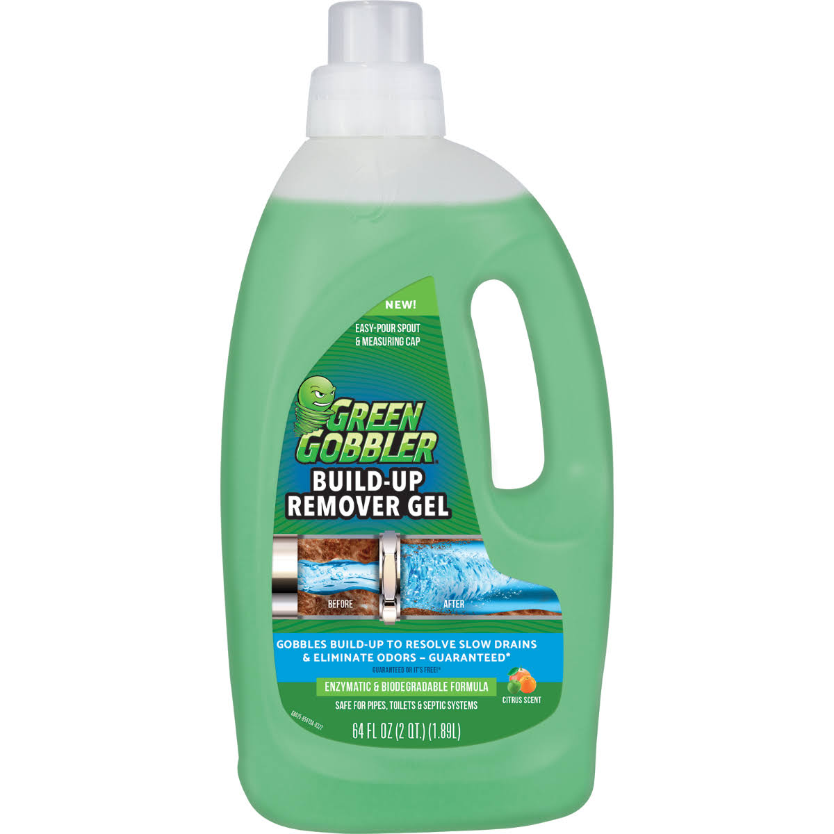 Green Gobbler 64 oz. Gel Build Up Remover