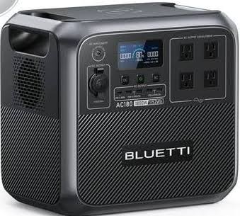 BLUETTI AC180 Portable Power Station (1152Wh) Power Station Only