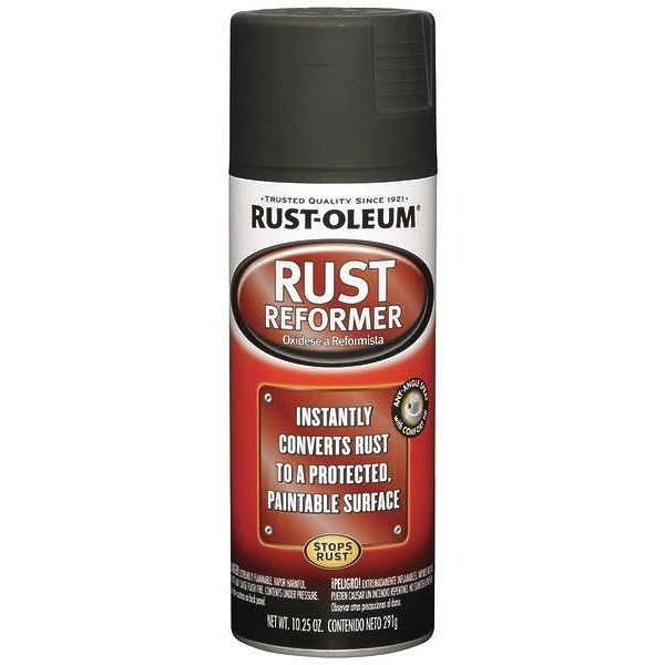 Rust-Oleum 248658 Rust Reformer Spray, 10.25 oz, Black
