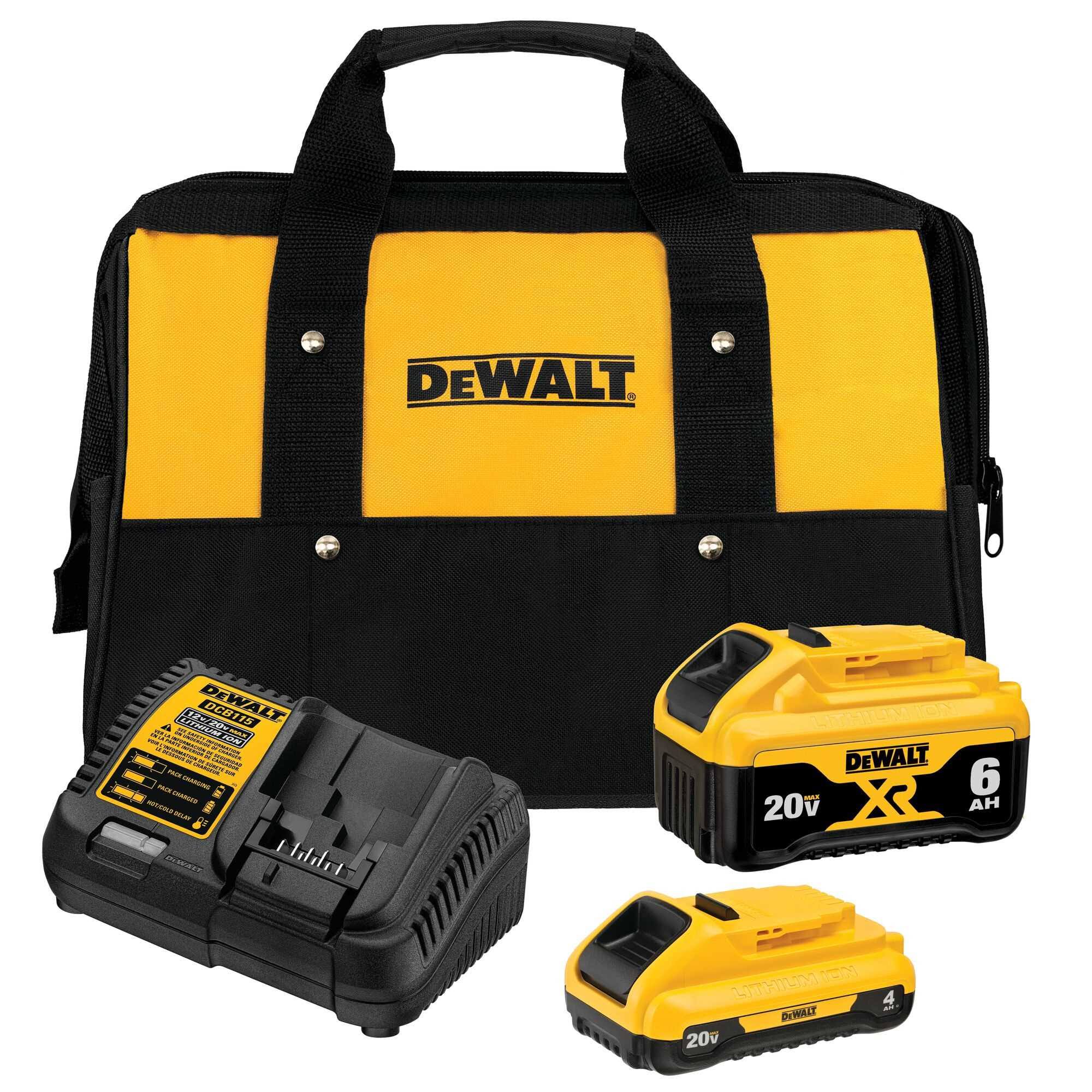 DeWalt DCB246CK 20V MAX* Lithium Ion Starter Kit