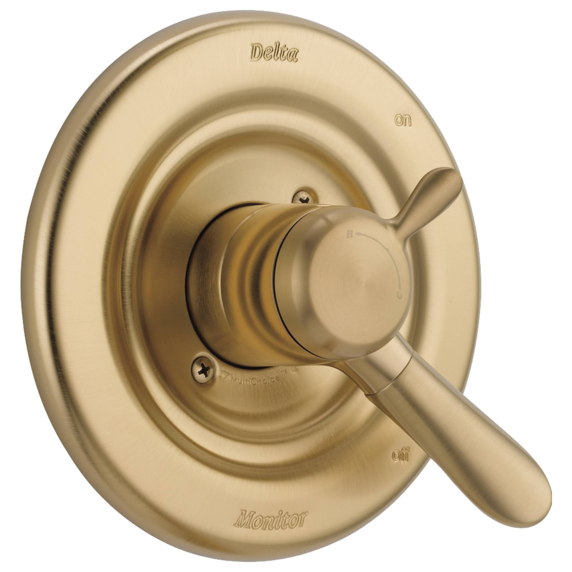Delta T17038-CZ Lahara Monitor 17 Series Valve Trim- Champagne Bronze