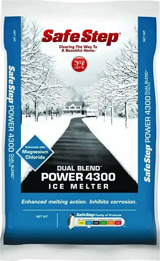 Safe Step 4300 Dual-Blend Ice Melter, 20-Lbs.