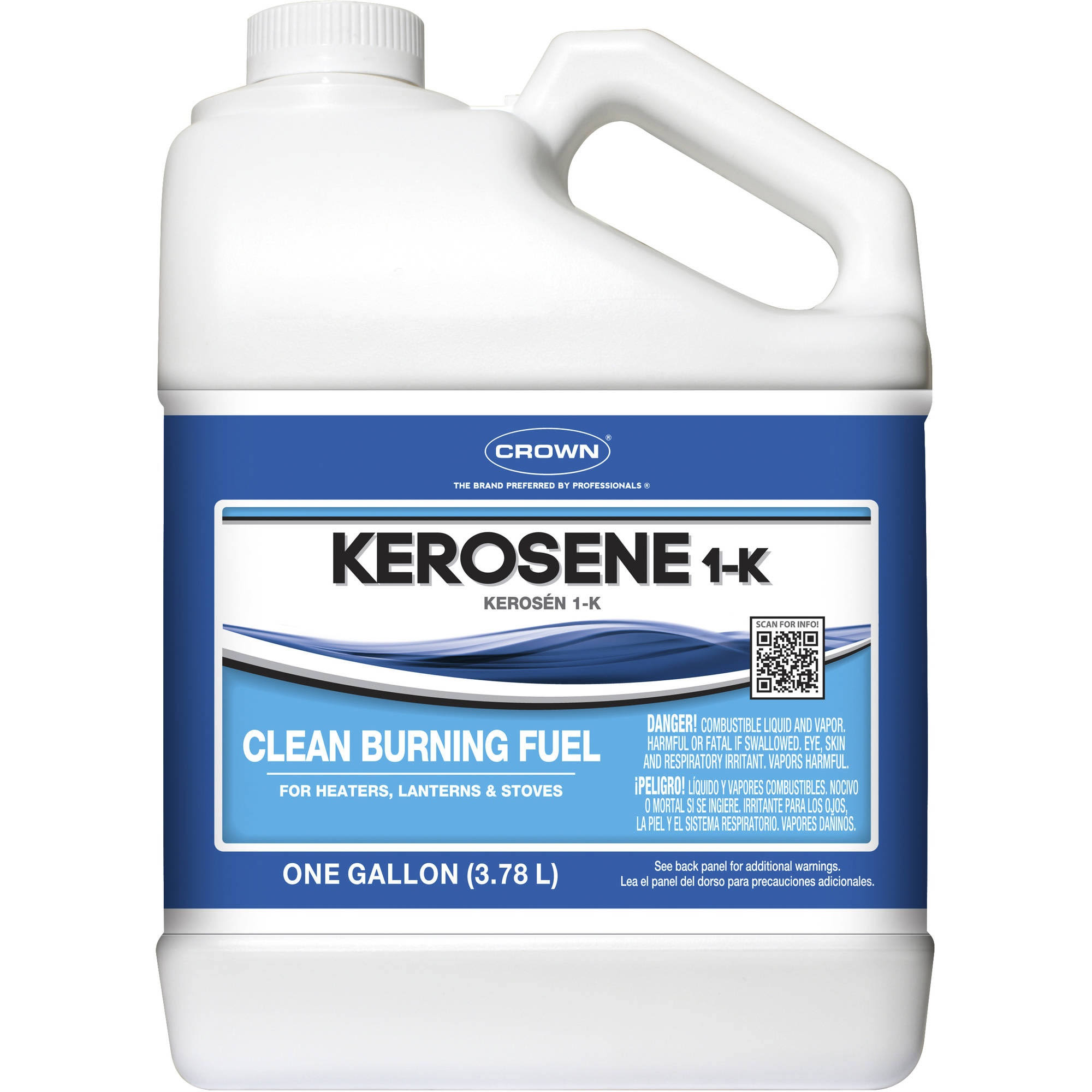 Crown 1-K Kerosene, Clean Burning Fuel, 1 Gallon