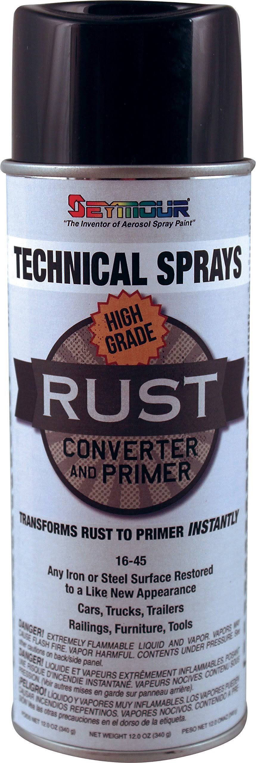 Seymour Paint 16-45 Rust Converter, Black