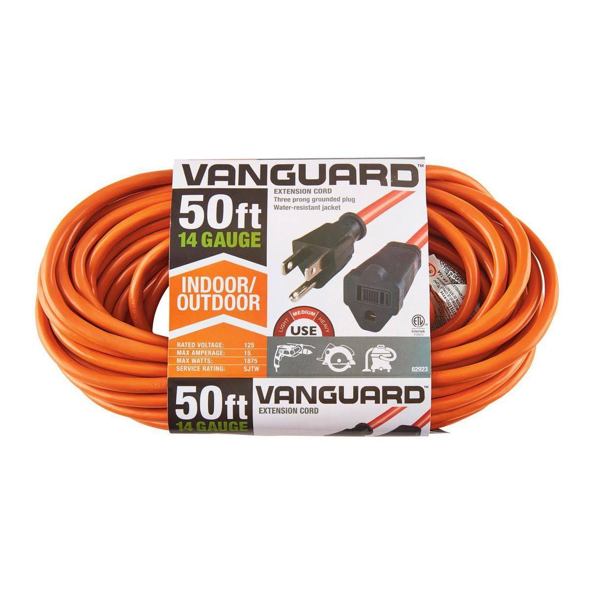 Vanguard 50 ft. x 14 Gauge Indoor/Outdoor Extension Cord 62923