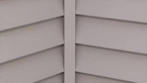 Ply Gem Take Home Sample Progressions Double 4 in. x 24 in. Vinyl Siding in Sand, Brown