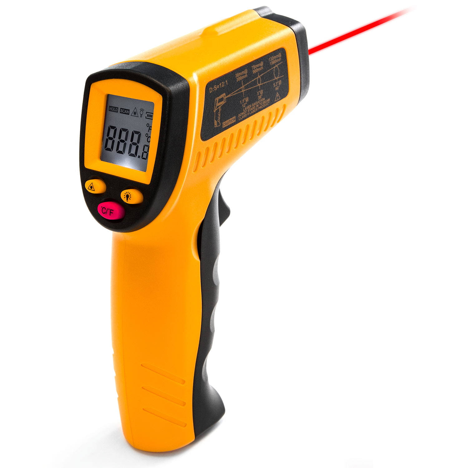 Digital Infrared Thermometer 380, No Touch Digital Laser Temperature G