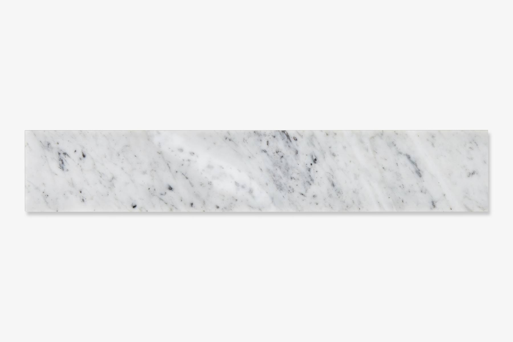 Ariel Vanity Carrara White Sidesplash