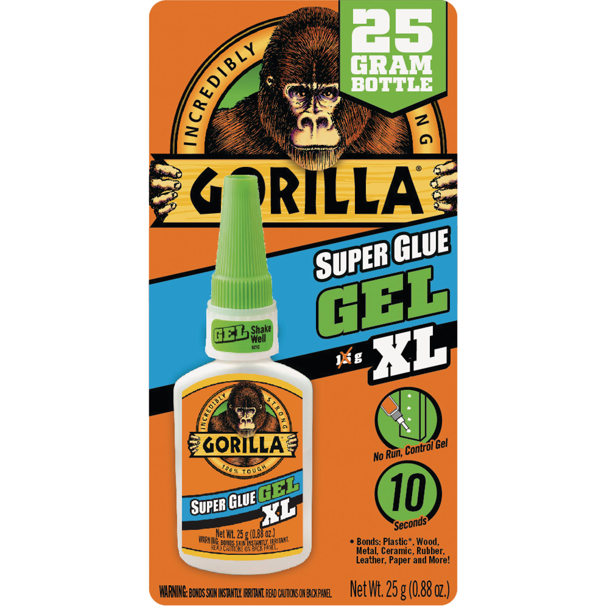 Gorilla 102433 Super Glue Gel XL, 25 Grams