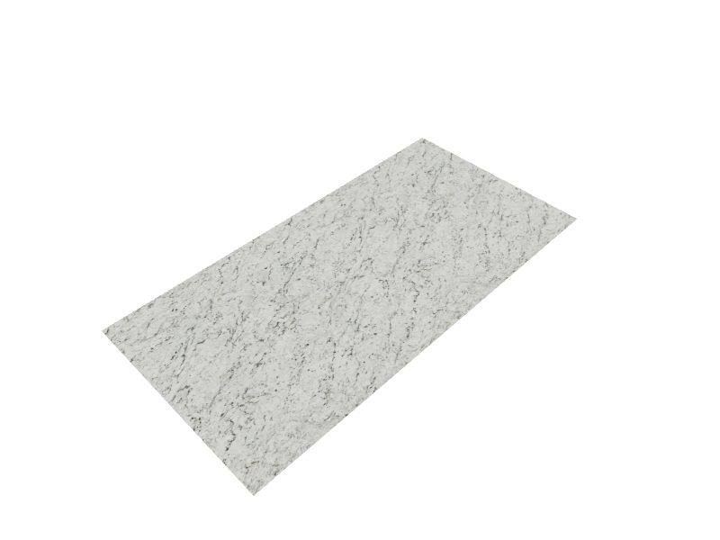 4 ft. x 8 ft. Laminate Sheet in White Ice Granite with Matte Finish