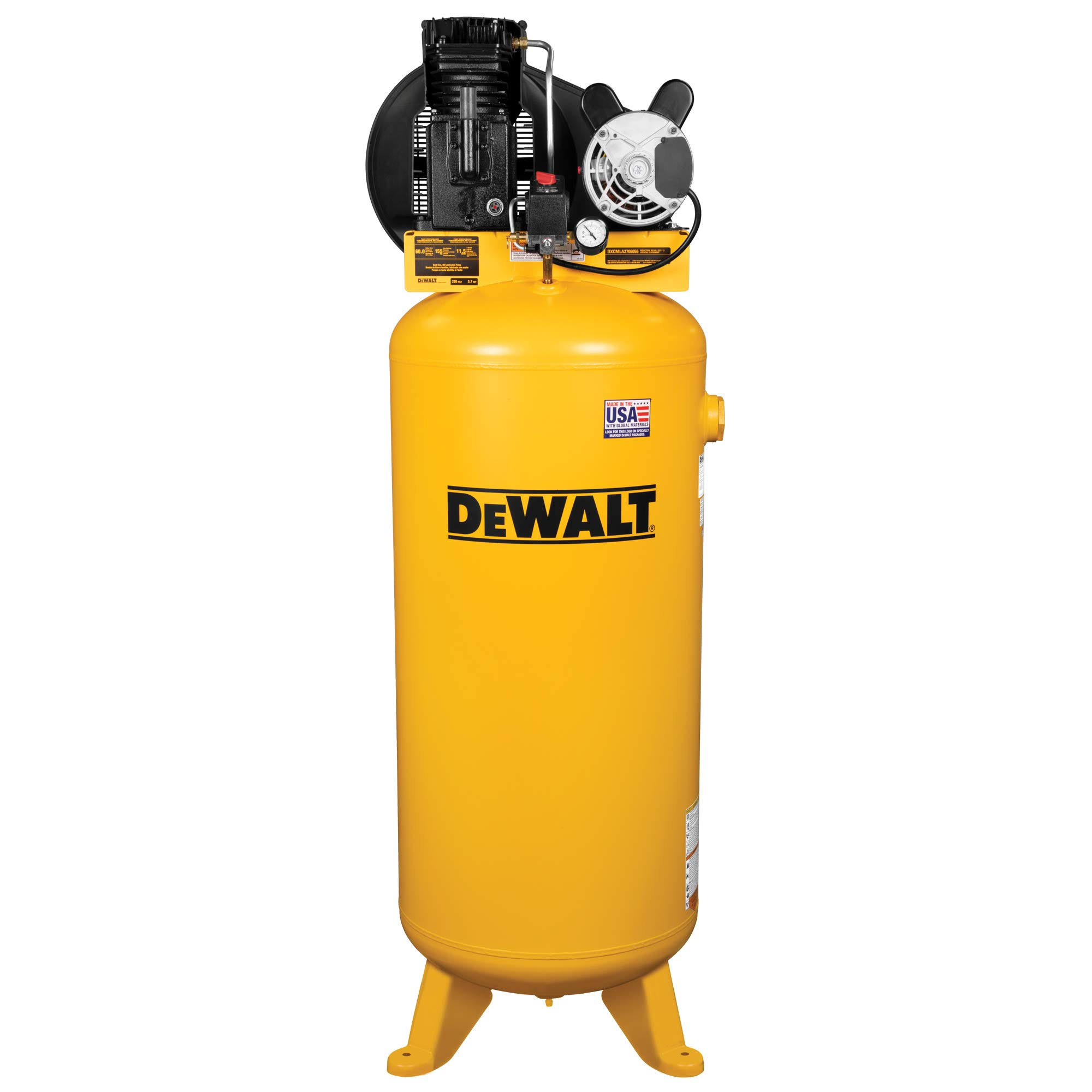 DeWalt DXCMLA3706056 60-Gallon Stationary Air Compressor